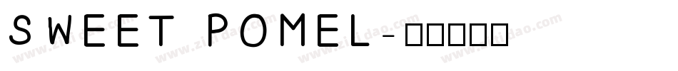 SWEET POMEL字体转换